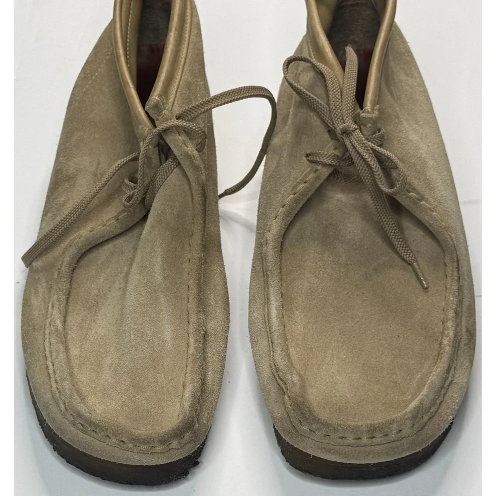 Clarks Originals‎ Men's Suede Wallabee With Natural Crepe Sole Size 12M